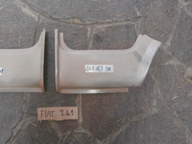SOTTOPORTA ANTERIORI FIAT 241 CAMPER FURGONE CASSONATO SILL DOOR FIAT 241 - Foto 3