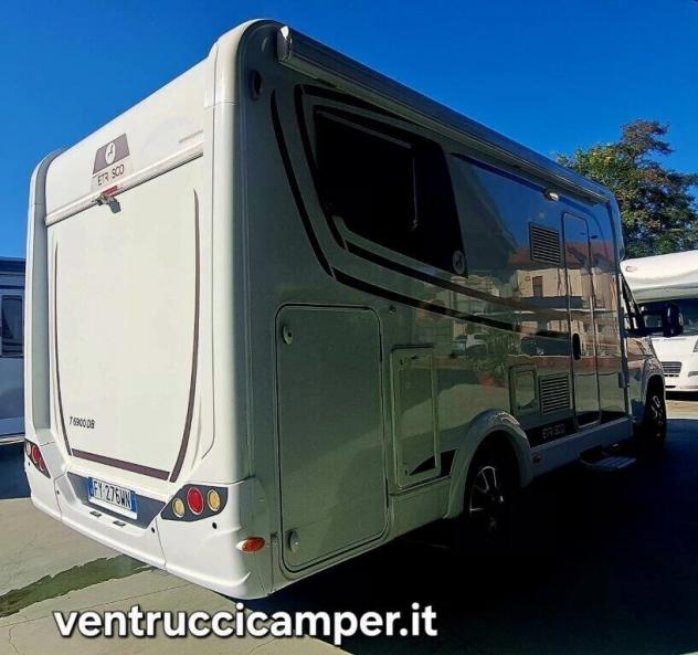 Etrusco 6900DB LETTO TRAVERSO POST CON BASCULANTE ANTERIORE GARAGE 6,99M FINANZIABILE 180 MESII - Foto 6