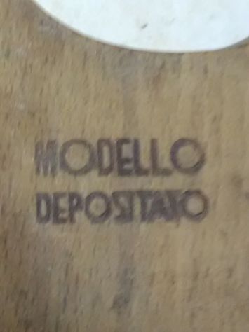 REGGISTIVALI USO MILITARE PRIMI AN 50 IN LEGNO MIS 42/43 - Foto 3