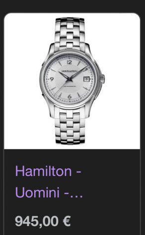 OROLOGIO HAMILTON VIEWMATIC ACCIAIO - Foto 9