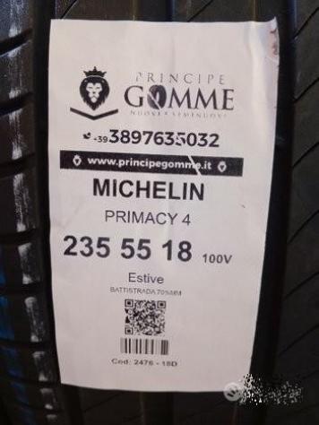 4 gomme 235 55 18 michelin a2476 - Foto 2