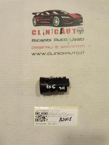 PULSANTE START E STOP MAZDA CX-5 Serie KD45663S0 (1216) - Foto 5