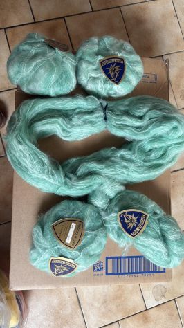 Filato Mohair e Lana – 6 Matasse da 40g – Morbidezza e Qualità - Foto 4