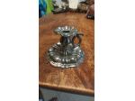 Candelabro antico argento