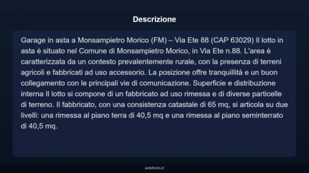 Immobile in asta di 65 m² in vendita a Monsampietro Morico - Foto 5