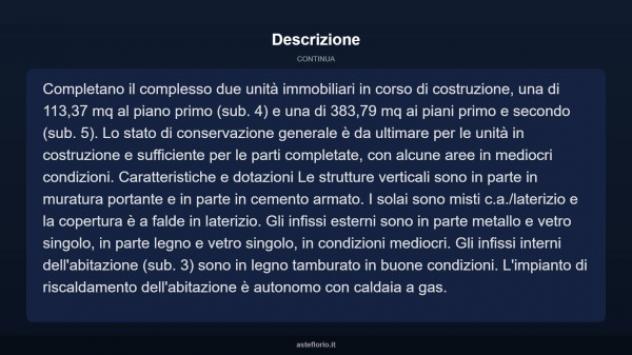 Immobile in asta di 1070 m² in vendita a Talamello - Foto 9
