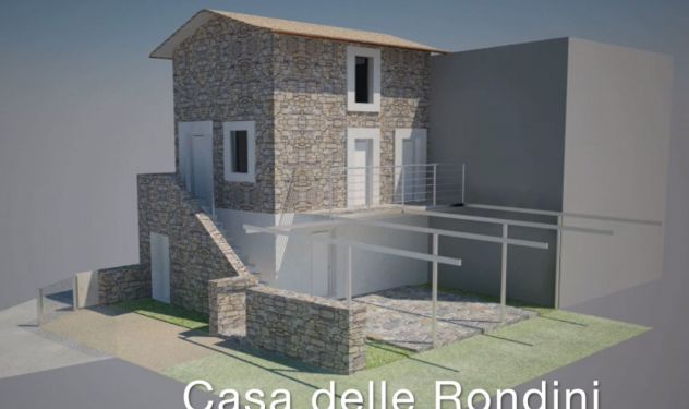 Casa in collina vista mare + progetto approvato