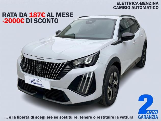 PEUGEOT 2008 Hybrid 145 e-DCS6 Allure#RETROCAMERA ANTERIORE/POSTERIORE!