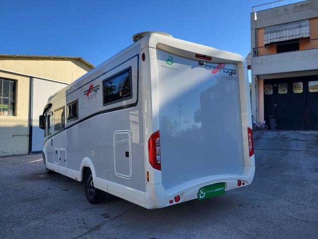 MOTORHOME CARTHAGO DUCATO BASCULANTE MATRIMONIALE GARAGE GEMELLI CLIMATIZZATORE GENERALI CAMPER USATI 481 - Foto 4