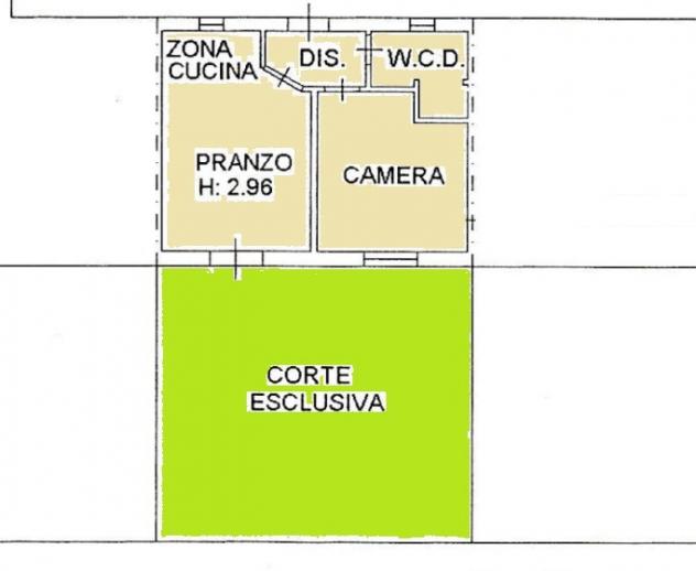 BILOCALE AL PIANO TERRA CON CORTE ESCLUSIVA - Foto 20