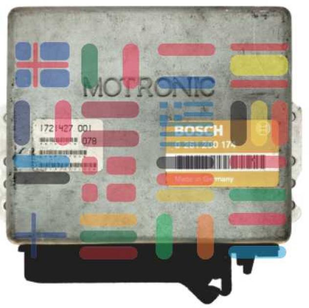 0261200174 BMW E30 316 1.6 centralina motore Bosch