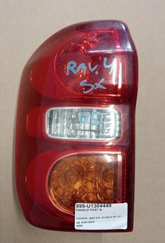 FANALE POST.S. 999-U1304449 Parti elettriche  Fanaleria  Fanali  Fanale post. sx. TOYOTA - RAV 4 II - 01-09-2000 - 01-12-2005