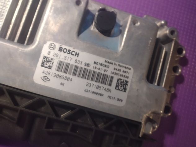 CENTRALINA ECU MOTORE RENAULT TWINGO SMART 453 - 0261S17833 CENTRALINA MOTORE R - Foto 3