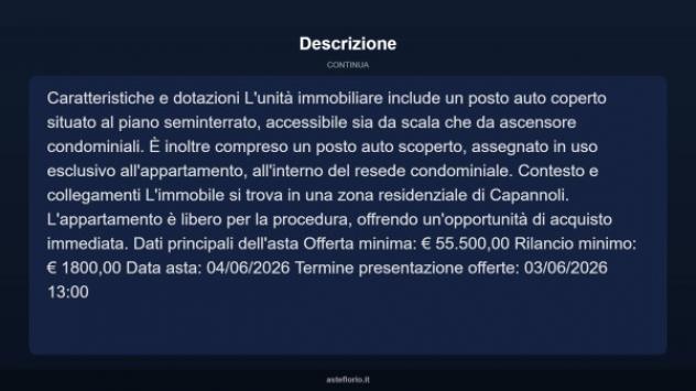 Immobile in asta di 77 m², box auto in vendita a Capannoli - Foto 4