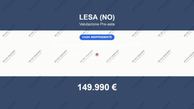 Immobile in asta di 180 m², box auto in vendita a Lesa