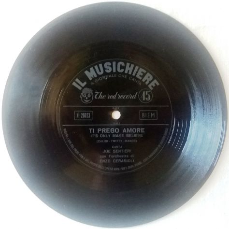 5 Flexi-disc "Il Musichiere" con pubblicità dei Gialli Mondadori- del 1959 - Foto 7