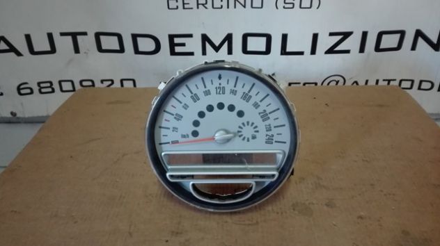 Quadro strumenti Mini Cooper 1.6D R56 del 2009 (9136195)