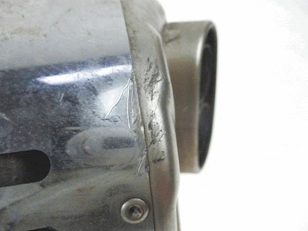 SILENZIATORE DI SCARICO BMW K25 LC R 1200 GS 2010 - 2012 18127712865 EXHAUST SILENCER LEGGERMENTE AMMACCATO - Foto 6