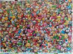 Puzzle Emoji cm 50 x 70 con cornice