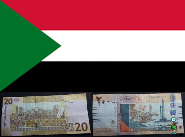 Sudan 20 Sudanese Pounds marzo 2017. - Foto 3