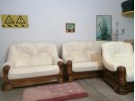 SET DIVANI reale 3+2+1 in pelle ! CONSEGNA !