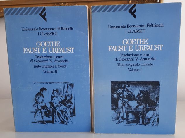 GOETHE FAUST E URFAUST, Johann Wolfgang von Goethe, Feltrinelli 1991. - Foto 2