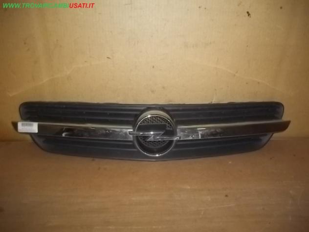 GRIGLIA (dal 01/2006) GRIGLIA CON PROF. CROMATO OPEL MERIVA (X03) 1.3 CDTI / 1.7 CDTI FAP / OPC  Carrozzeria  Lamierati esterni  Paraurti  Griglia rad