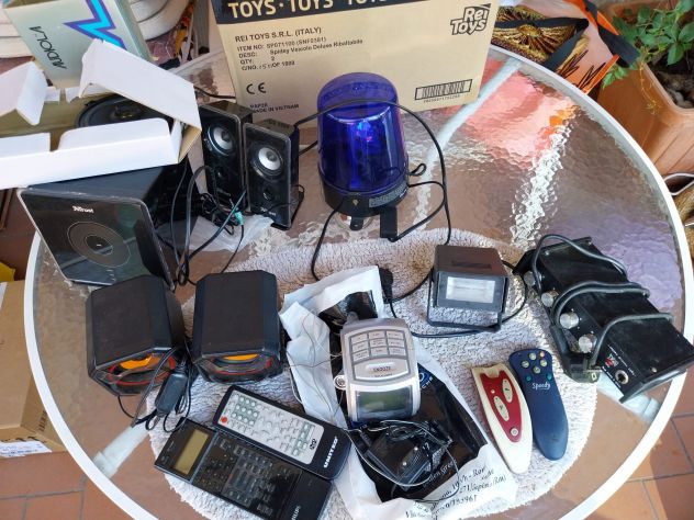 elettronica nr 2 box mista varie marche tv autoradio lettori etc. come foto - Foto 2