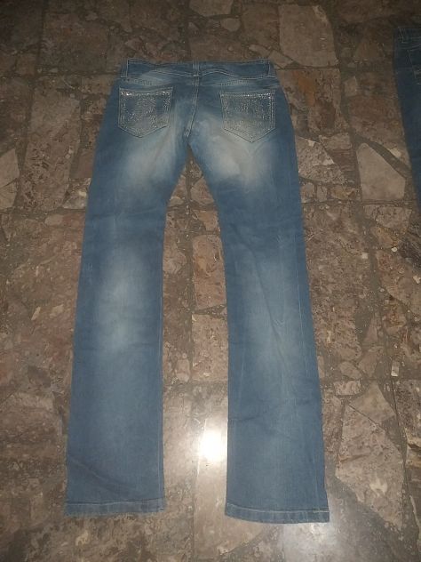 lotto 3 jeans donna taglia 46 - Foto 4