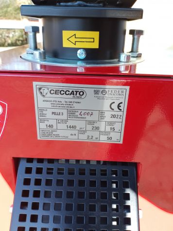 Pellettatrice Ceccato Monofase 2,2 HP - Foto 6
