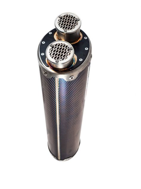 Marmitta per Bmw R 1250 Gs Mivv Speed Edge Akrapovic Slip On Gpr Dual Poppy - Foto 3
