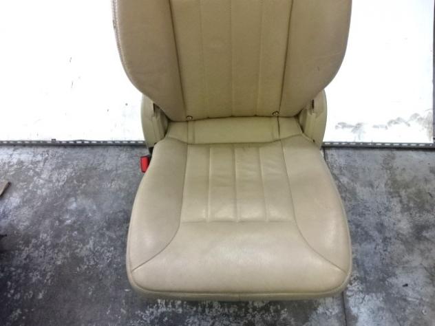 A2519200732 SEDILE POSTERIORE SINISTRO SECONDA FILA IN PELLE BEIGE MERCEDES CLASSE R 320 PASSO LUNGO W251 3.0 D 165KW AUT 5P (2007) RICAMBIO USATO CON - Foto 2