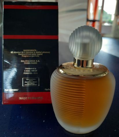 PROFUMO DONNA RUMBA BALENCIAGA 100 ML SPRAY EAU DE TOILETTE Vintage Nuovo Raro - Foto 2
