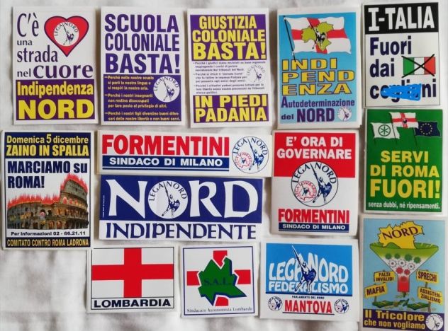 Volantino Lega Lombarda - Lega Nord Umberto Bossi a Legnano - Foto 3