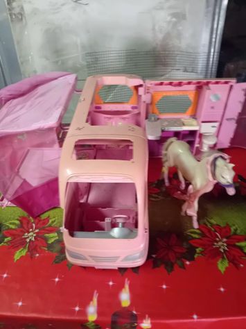 Camper Barbie Trasporto Cavallo - Foto 4