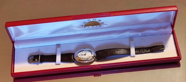OROLOGIO DONNA AURORE IN ARGENTO CON BOX. - Foto 2