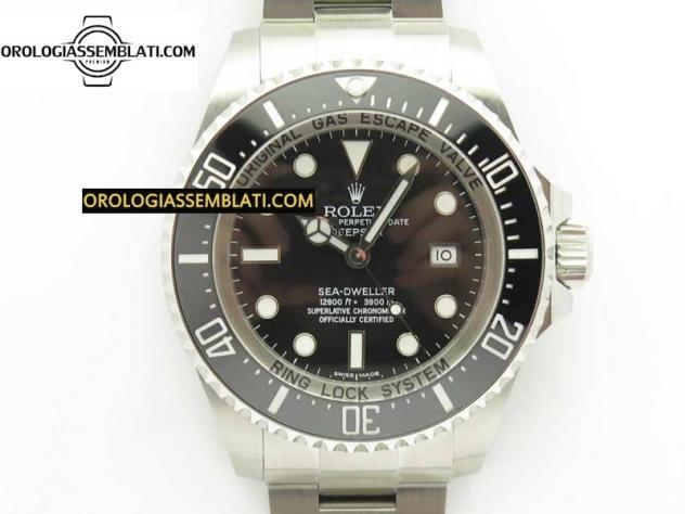 Rolex Replica SEA-DWELLER 116660 CASSA E BRACCIALE INOX 904L BEST EDITION 1:1 QUADRANTE NERO SH3135 V2