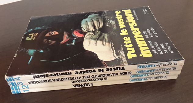 Le guide de il subacqueo, N. 1, 2, 3, 4 - Casa editrice La Cuba (Roma) 1976-77. - Foto 6
