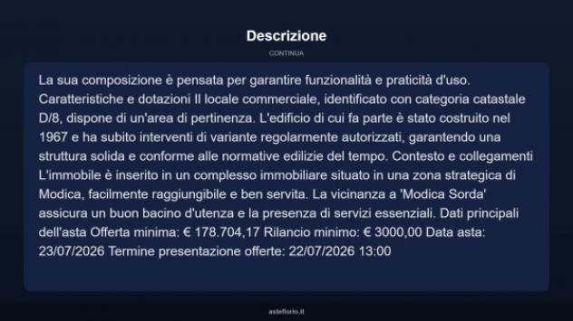 Immobile in asta di 210 m² in vendita a Modica - Foto 4