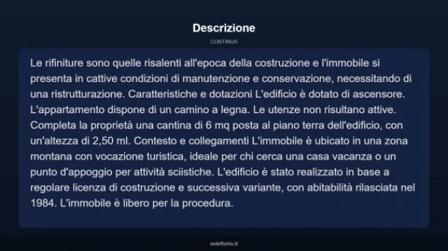 Immobile in asta di 39 m² in vendita a Lucoli - Foto 4