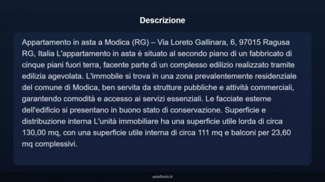 Immobile in asta di 130 m², box auto in vendita a Modica - Foto 4