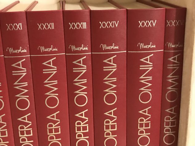Opera Omnia Mussolini La Fenice ristampa 1983 - Foto 2