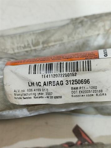 AIRBAG A TENDINA LATO SINISTRO VOLVO V70 3° Serie 31250696 D5244T (0716) - Foto 2