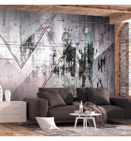 Fotomurale Adesivo Triangolare Rustico ARREDALACASA