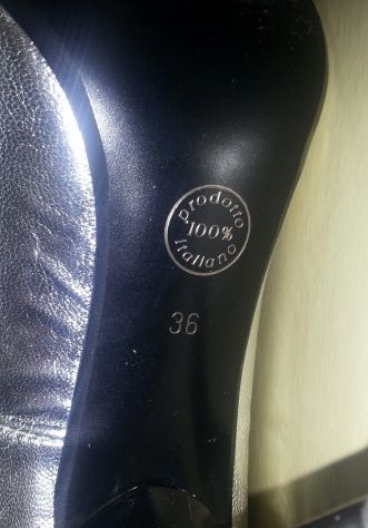 SCARPE DECOLLETE PARI A NUOVE,IN VERA PELLE DI CAPRETTO,TACCO ALTO A SPILLO,PROD - Foto 7