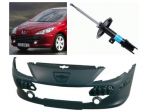 Ricambi per Peugeot 307 paraurti cofano freni airbag ossatura fanali 2005>08
