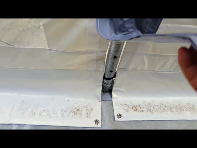 Tendoni Per Feste 5 x 8 Tensostrutture con chiusure con Velcro Sistem - Foto 5