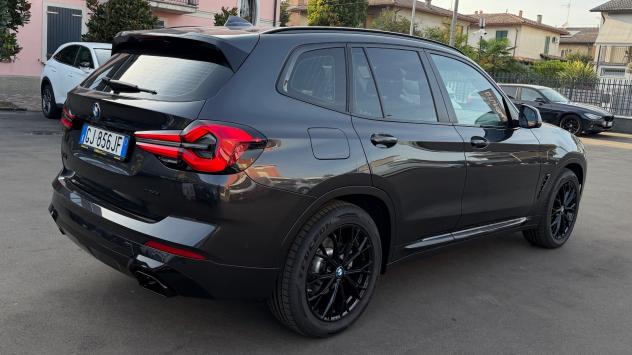 BMW X3 X-DRIVE 20D 48V 2.0 ADVANTAGE AT8 190 CV - FULL LED, PELLE, TELECAMERE 360 - Foto 8