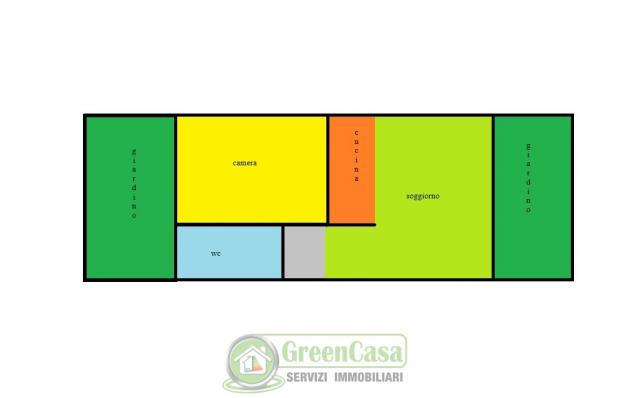 APPARTAMENTO di 2 vani e di 60 mq (CAVENAGO DI BRIANZA) rif. IGC 2 L 115 VIA BORSANI - Foto 16