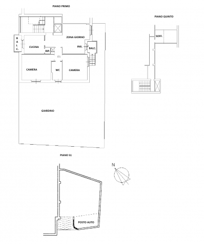 Rif. S2692 - Siena Camollia – zona Le Lupe - Giardino e posto auto - Foto 10